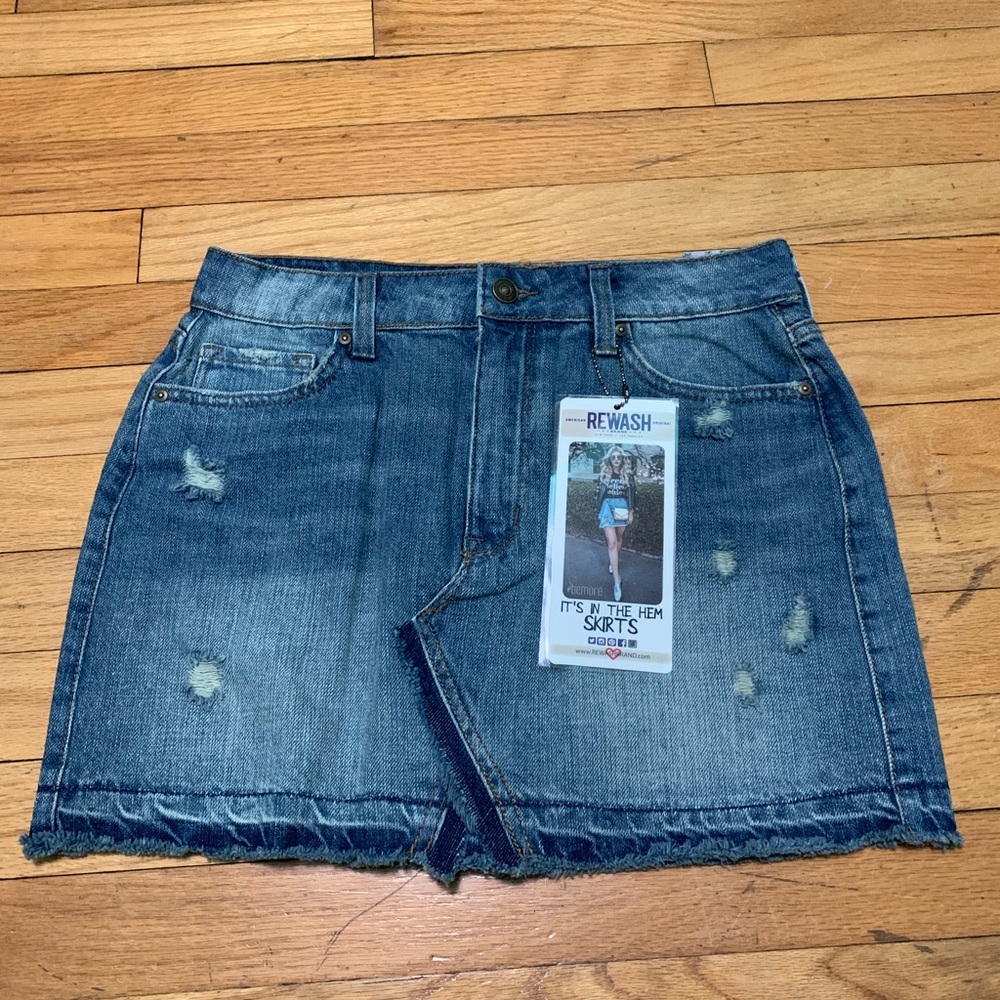 Blue Jean Skirt